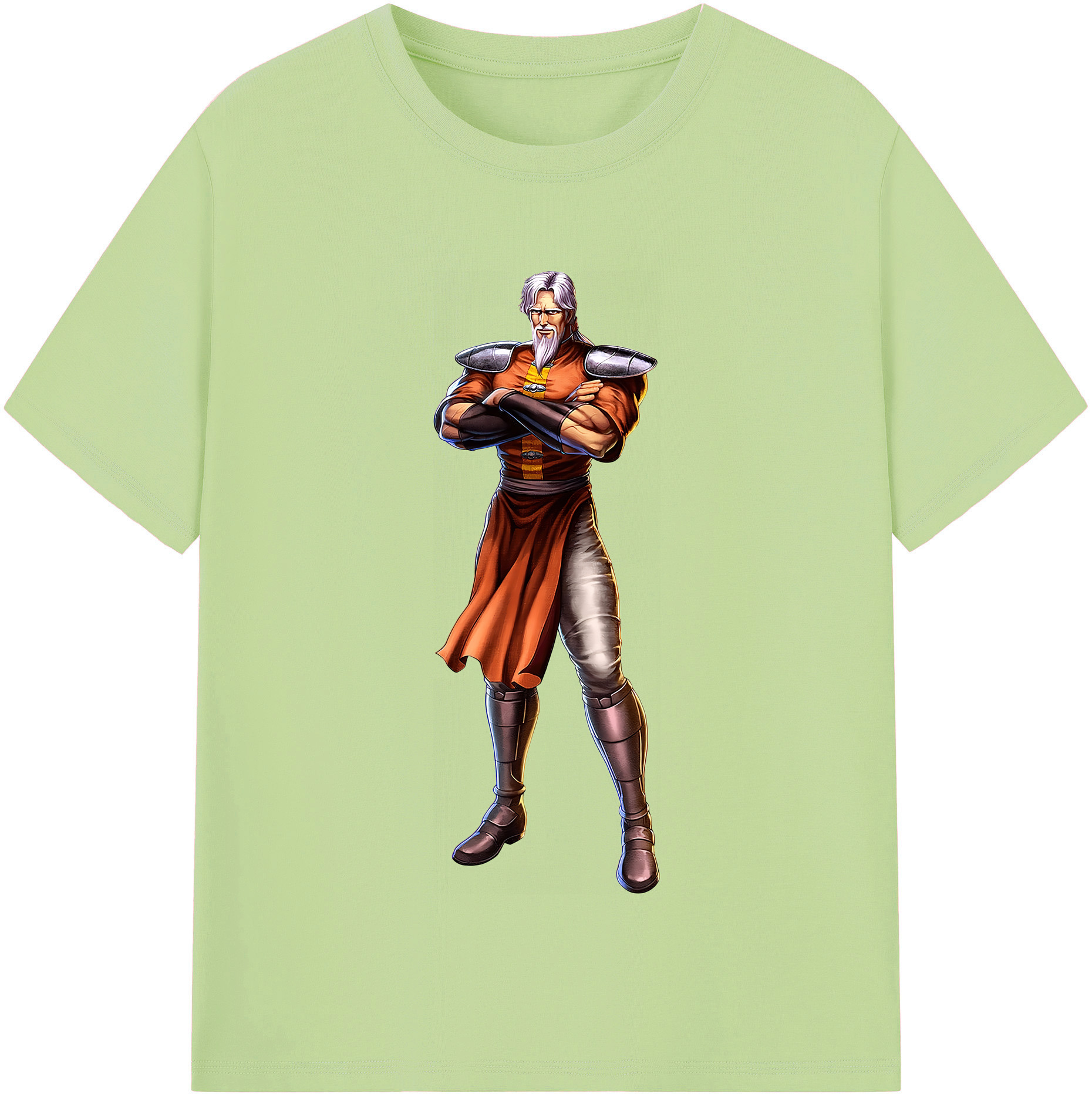 （画像用） 北斗の拳 Fist of the North Star 綿100％半袖Tシャツ（フロントプリント）